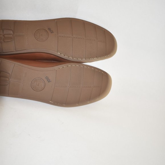 Men\'s MEPHISTO \'Algoras\' Slip-On Leather Moc Toe Brown Loafers Size 10 main image 4